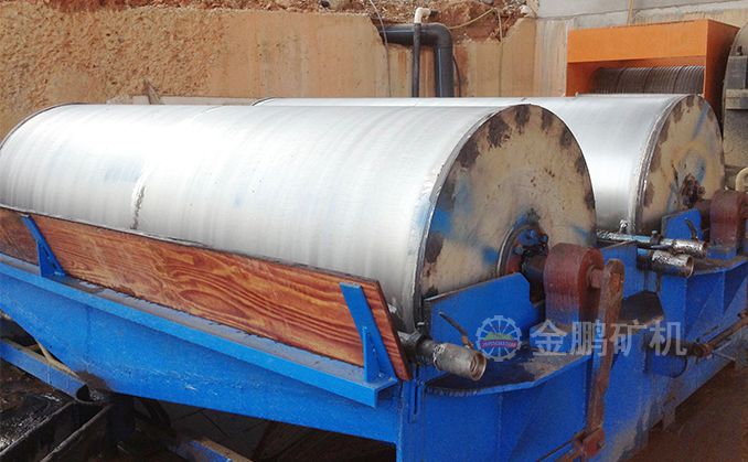 濕式弱磁場永磁筒式磁選機